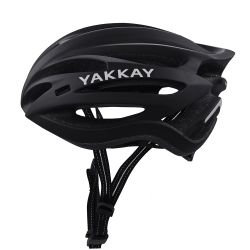 Yakkay Light One Black - cykelhjelm