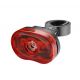 Bike Attitude Baglygte COB LED 65 Lumen Ø22,2-31,8mm USB opl.