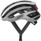  Abus airbreaker silver white cykelhjelm