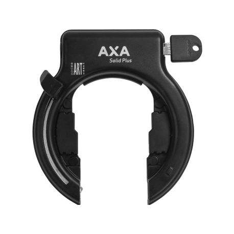 Se AXA solid plus ringlås 58mm hos eCykelhjelm.dk
