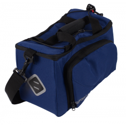 Atran Velo Zap Top bagagetaske til AVS bagagebærer, blå, vol. 10,5 L + 8 L