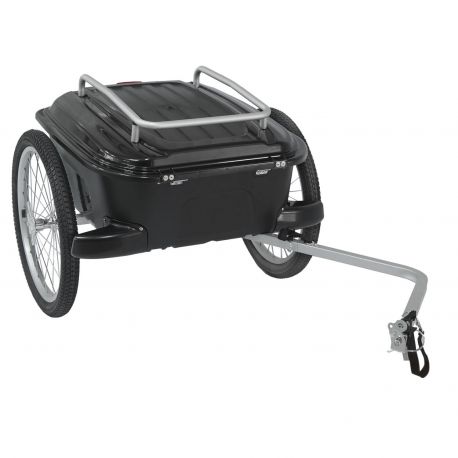 M-Wave Stalwart Carry Box - Cykeltrailer - Hardboks - Vandtæt - Safety lock - Max vægt 25