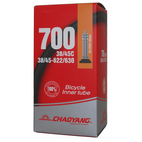Chaoyang Slange 700x38/45c Dunlop 40mm - Cykelslange