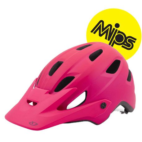 Cykelhjelm Giro Cartelle MTB hjelm med MIPS, lys pink